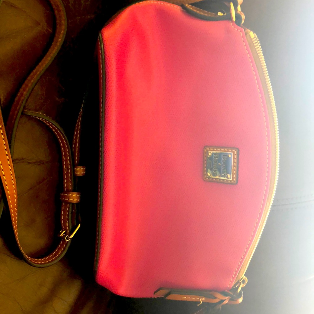 Pink small Dooney & Bourke shoulder bag